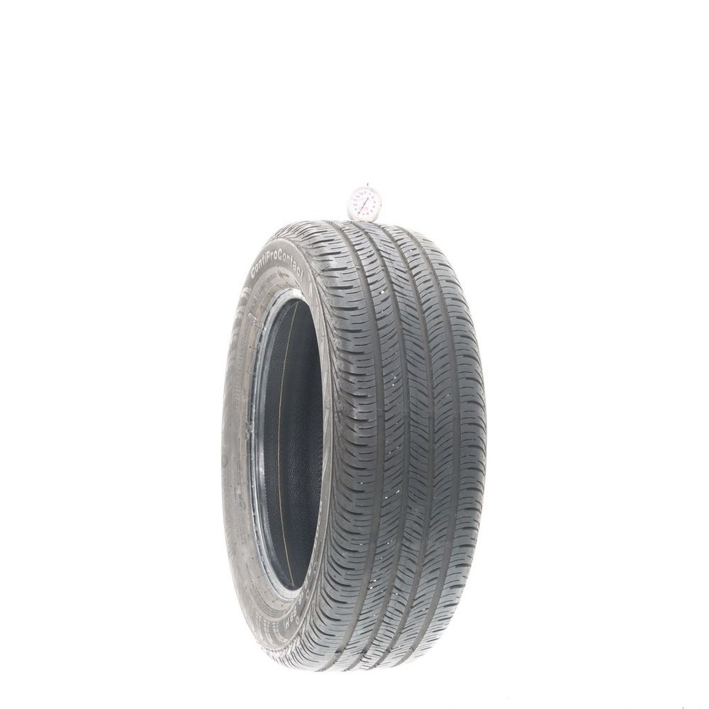 Set of (4) Used 205/55R16 Continental ContiProContact 89H - 7-8/32 - Image 4