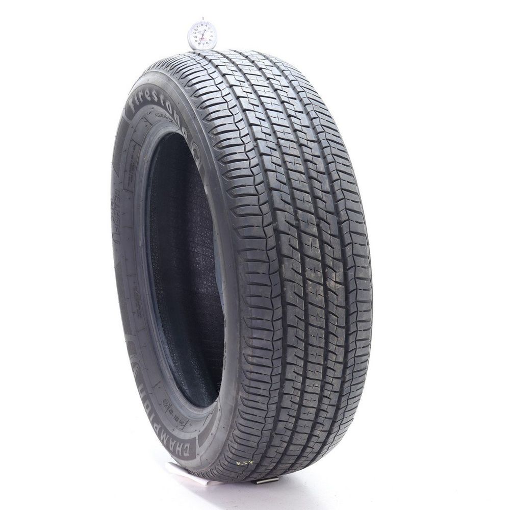 Set of (2) Used 225/60R18 Firestone Champion Fuel Fighter 100H - 8-9.5/32 - Image 1