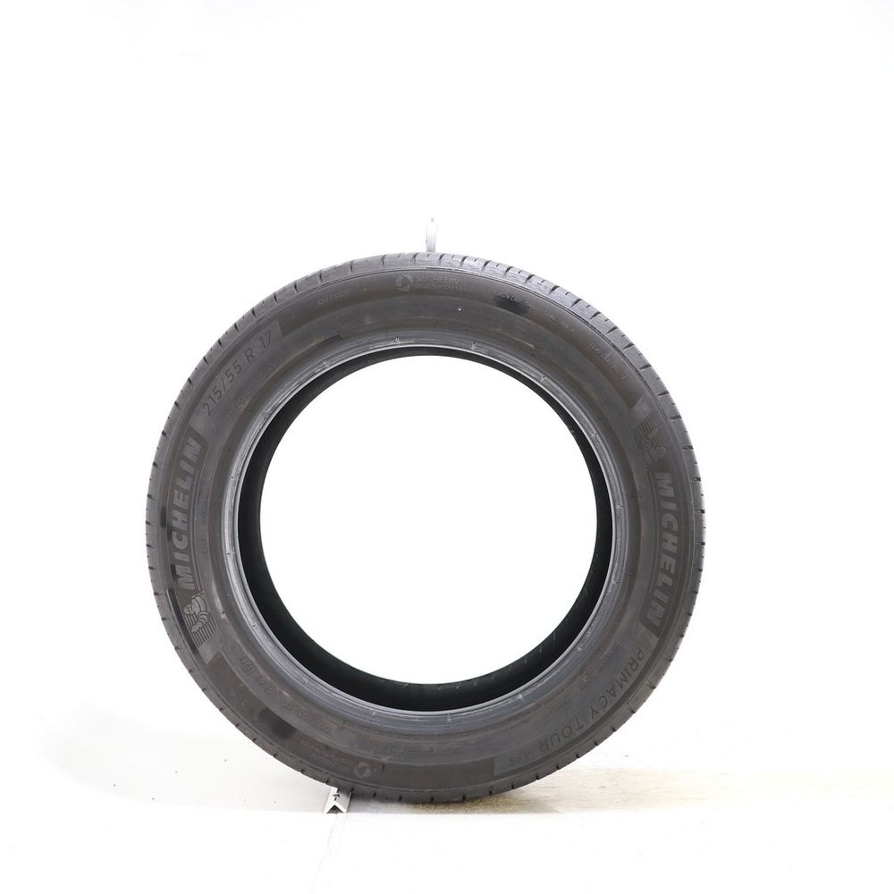 Set of (2) Used 215/55R17 Michelin Primacy Tour A/S 94V - 6-7.5/32 - Image 3