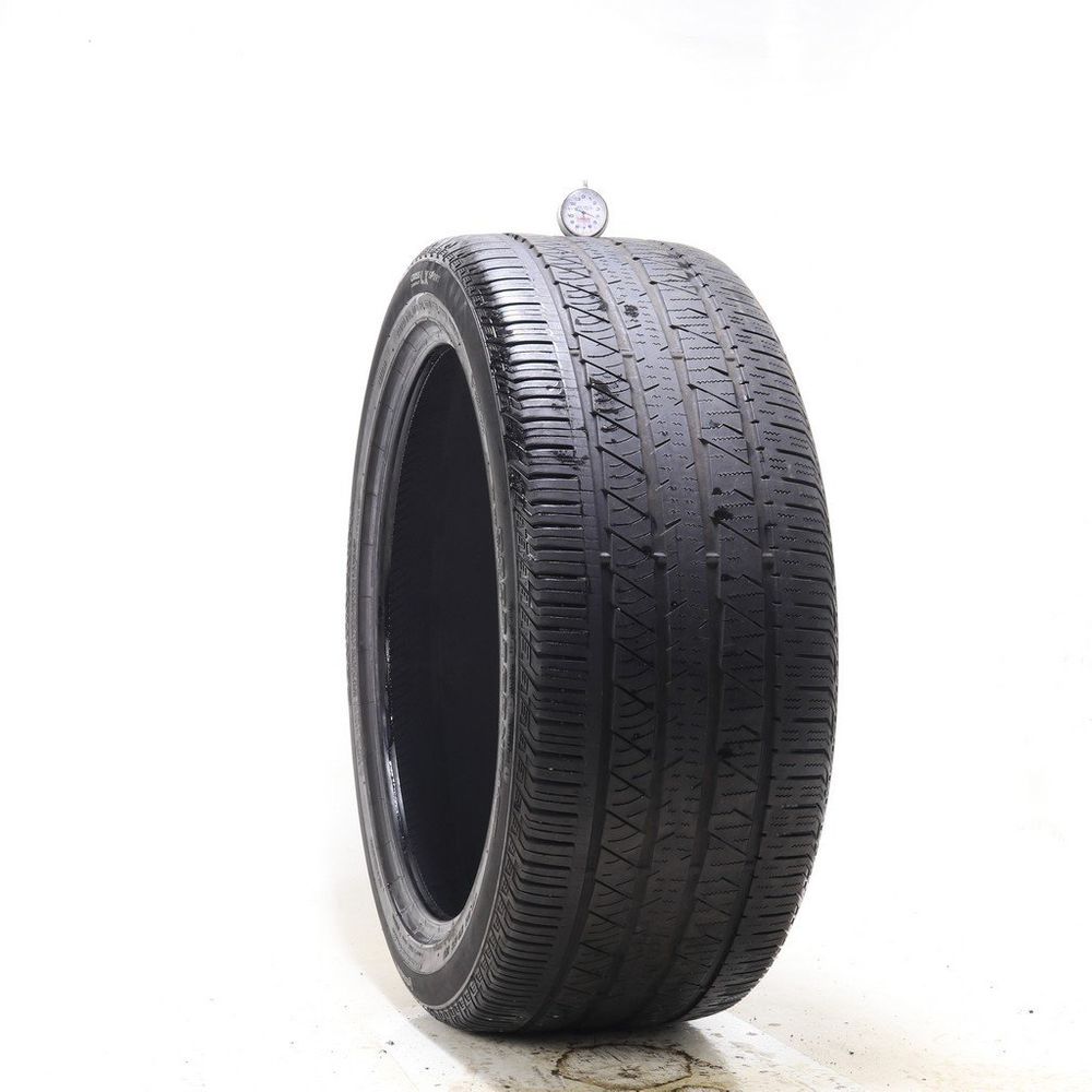 Set of (2) Used 285/40R22 Continental CrossContact LX Sport AO 110H - 4.5/32 - Image 1