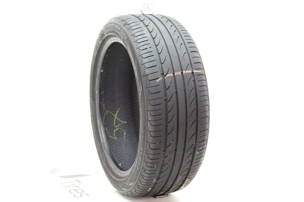 Set of (2) Used 215/45ZR17 Sentury UHP 91W - 6.5/32 - Image 1