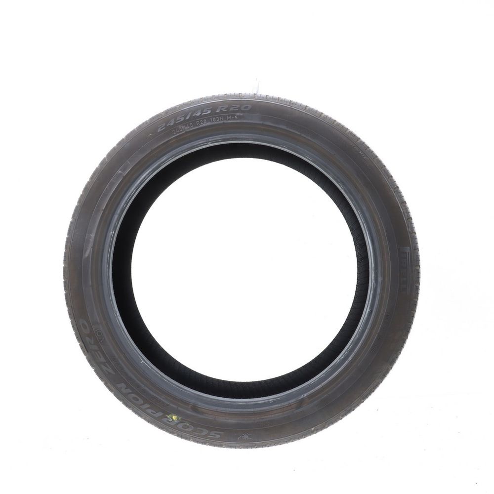 Set of (2) Used 245/45R20 Pirelli Scorpion Zero VOL 103H - 5.5/32 - Image 3