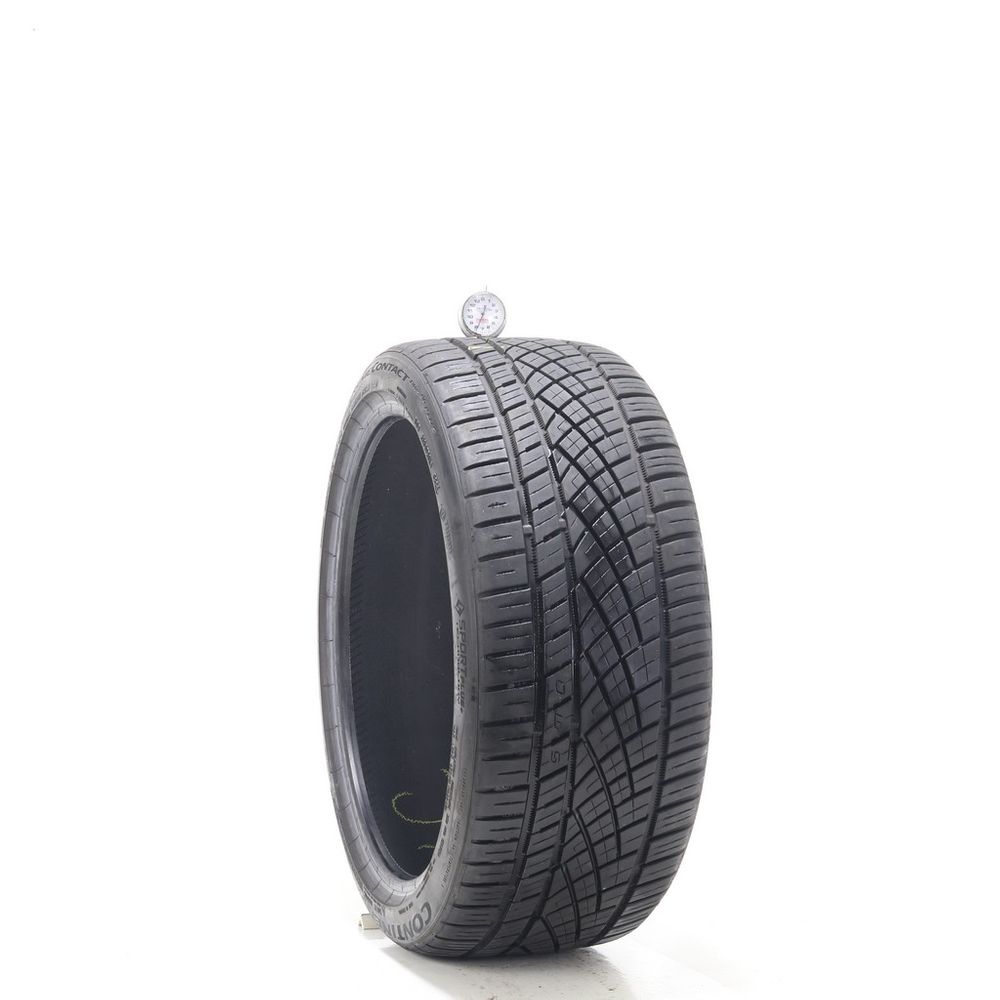 Set of (2) Used 245/35ZR19 Continental ExtremeContact DWS06 Plus 93Y - 7.5-8/32 - Image 1