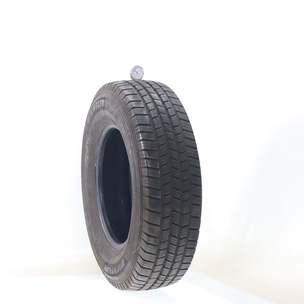 Set of (2) Used LT 225/75R16 Michelin Defender LTX M/S 115/112R E - 11.5-12/32 - Image 1