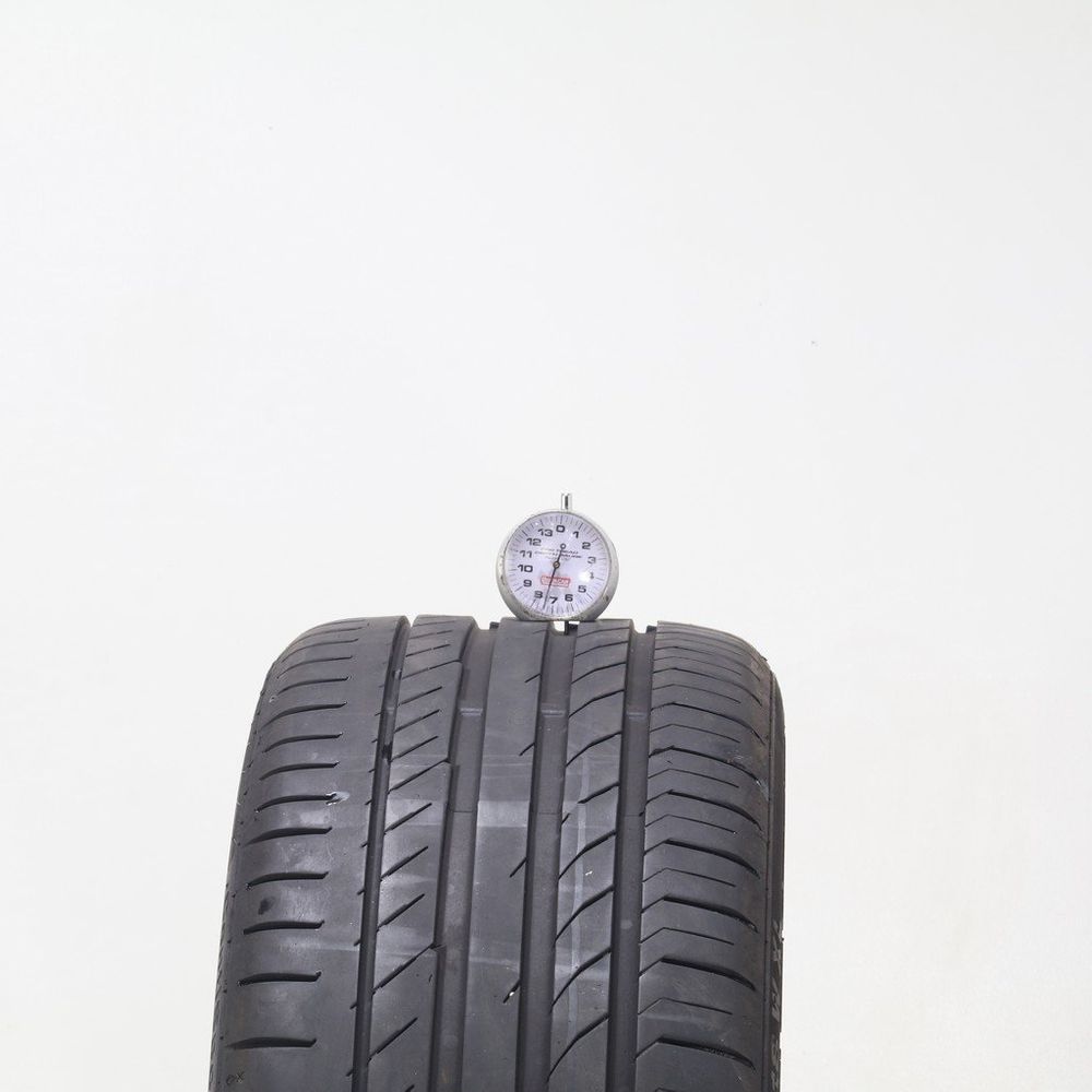 Used 225/40R18 Continental ContiSportContact 5 SSR MOE 92W - 7.5/32 - Image 2