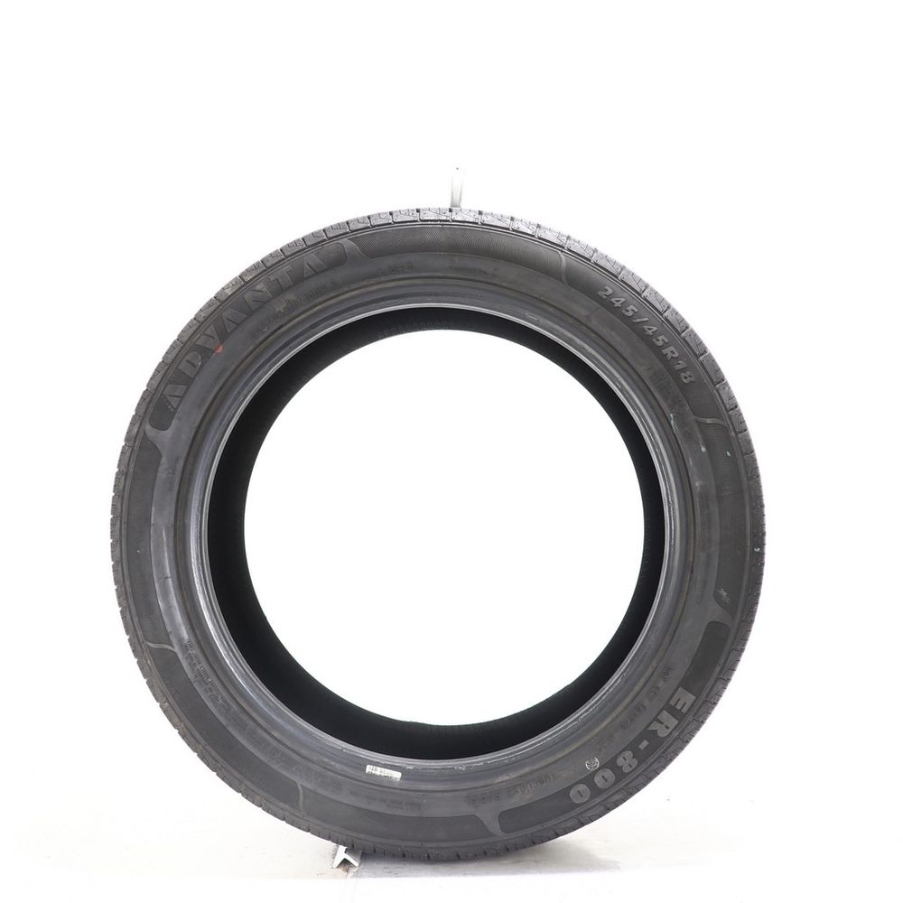 Set of (4) Used 245/45R18 Advanta ER-800 100H - 8.5-9/32 - Image 6