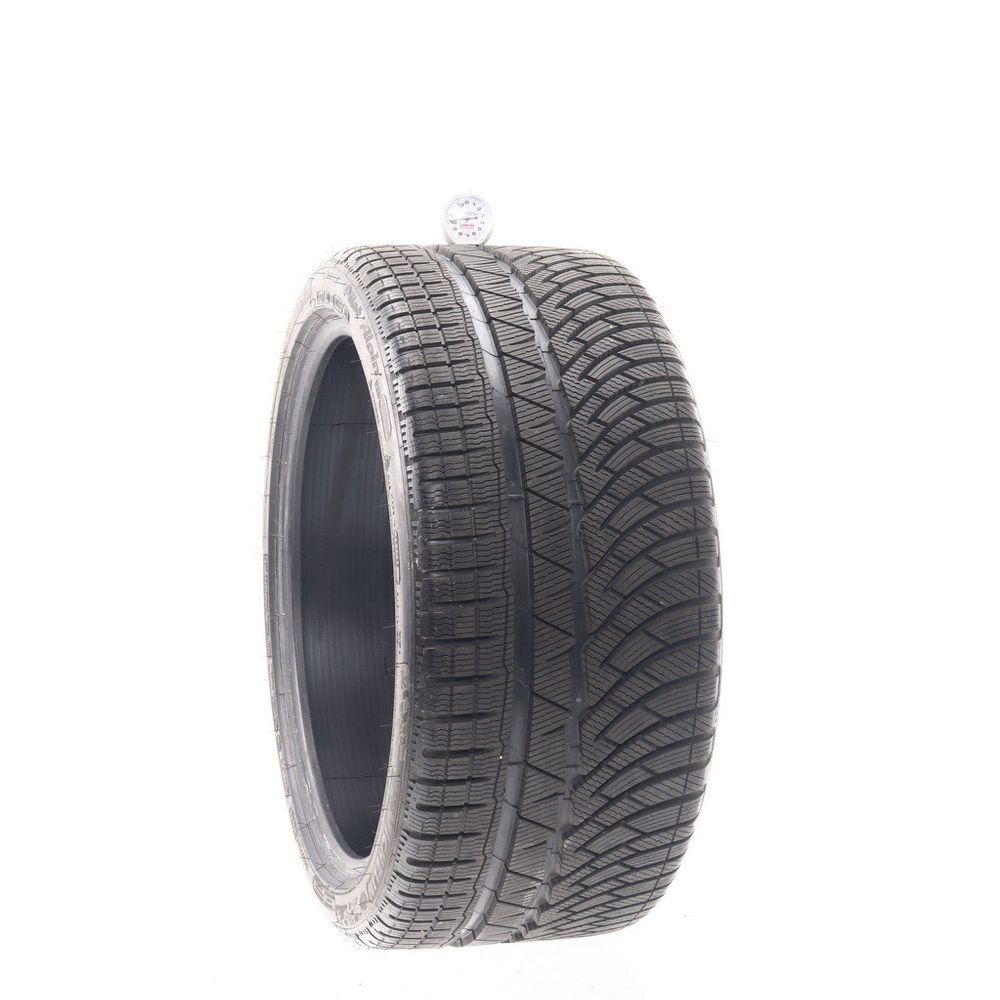 Set of (2) Used 265/35R19 Michelin Pilot Alpin PA4 98W - 10/32 - Image 1