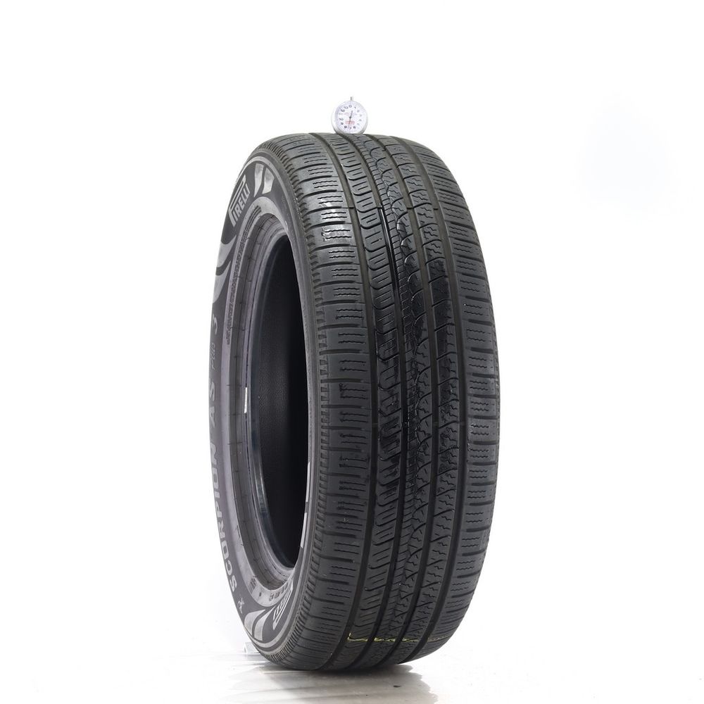 Set of (2) Used 245/60R18 Pirelli Scorpion AS Plus 3 105H - 6-7.5/32 - Image 4