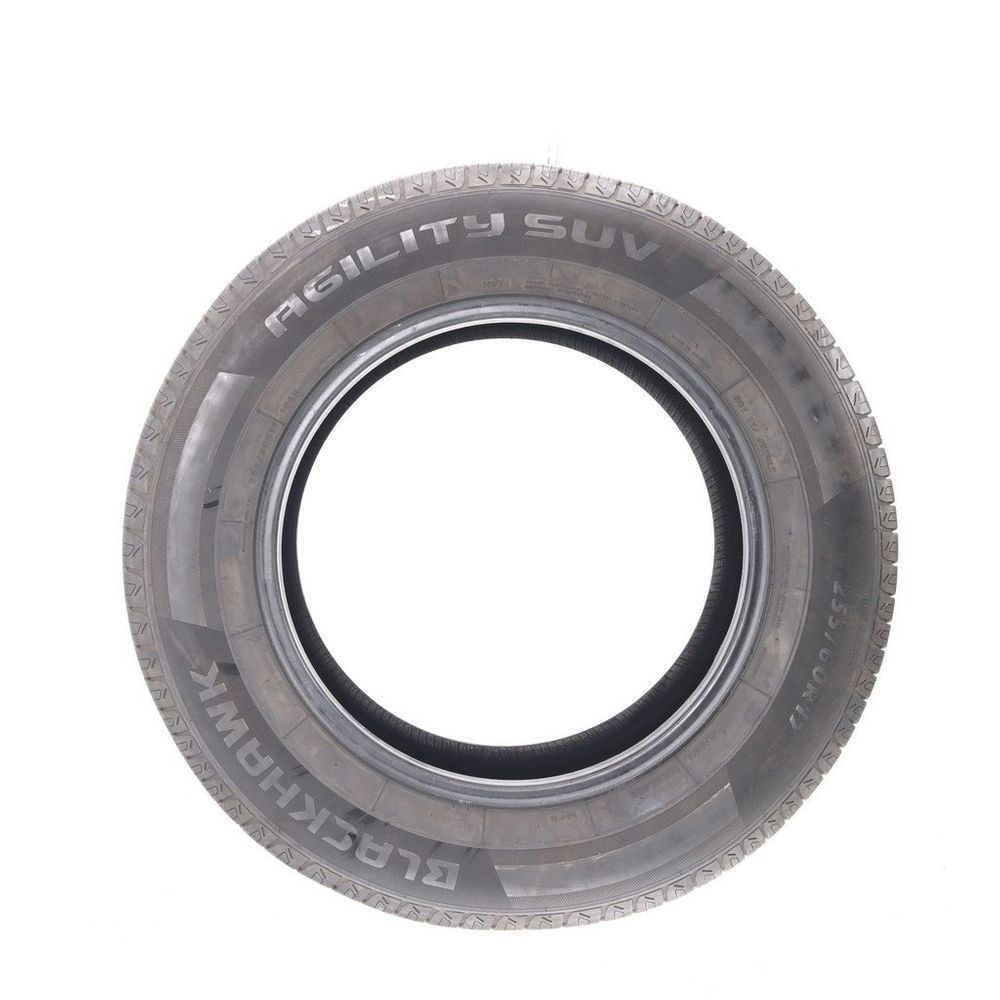 Set of (2) Used 255/60R17 Blackhawk Agility SUV 106H - 9/32 - Image 3