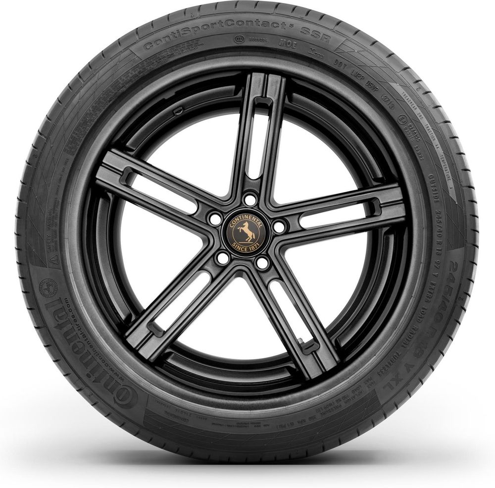 Set of (4) New P 225/40R19 Continental ContiSportContact 5 93Y - Image 2