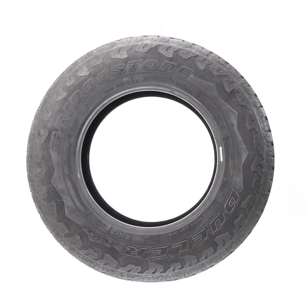 Set of (4) Used 245/75R17 Bridgestone Dueler A/T RH-S 112T - 8.5/32 - Image 3