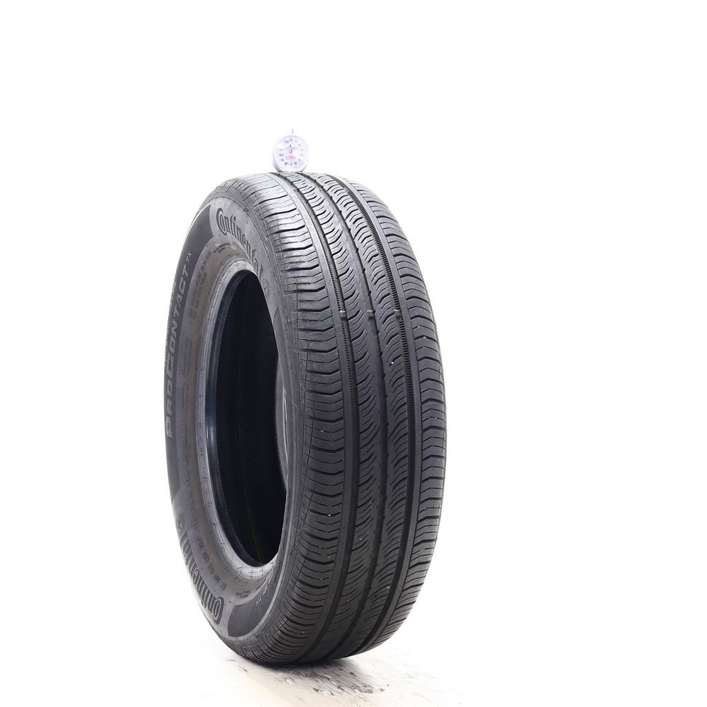 Set of (2) Used 195/65R15 Continental ProContact TX 91H - 6.5-8/32 - Image 1