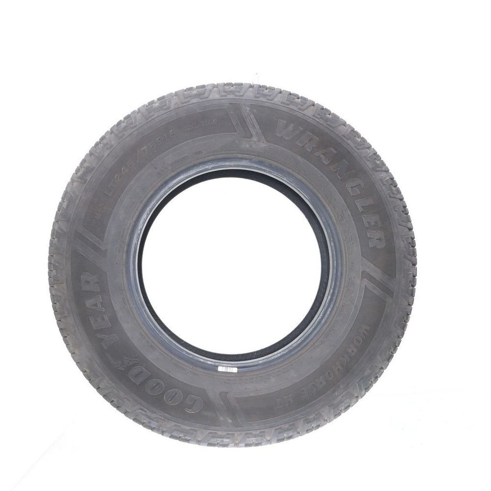 Set of (4) Used LT 245/75R16 Goodyear Wrangler Workhorse HT 120/116R E - 7.5-8.5/32 - Image 6