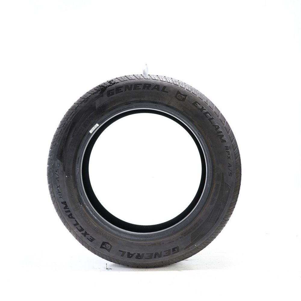 Set of (2) Used 235/55R17 General Exclaim HPX A/S 99W - 7-7.5/32 - Image 3