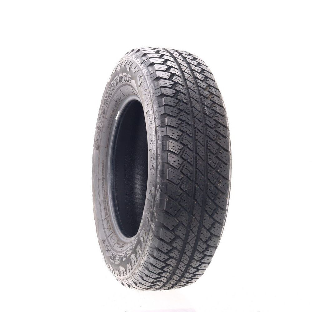 Set of (2) Driven Once 255/70R18 Bridgestone Dueler A/T RH-S 113T - 13-13.5/32 - Image 1