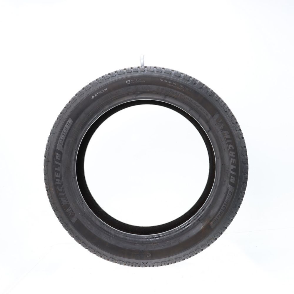 Set of (2) Used 215/55R18 Michelin CrossClimate 2 95H - 8-9.5/32 - Image 6