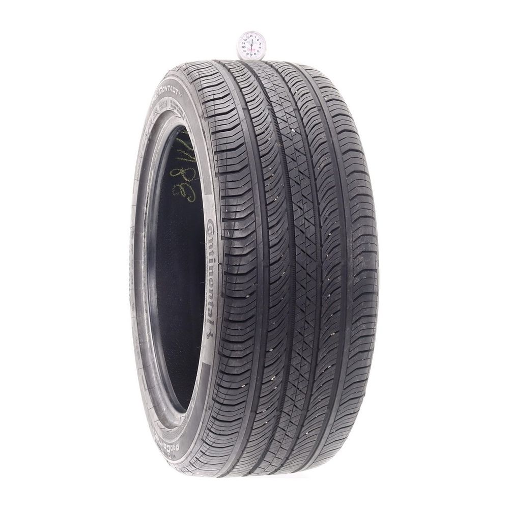 Set of (4) Used 245/45R18 Continental ProContact TX 96H - 7-7.5/32 - Image 1