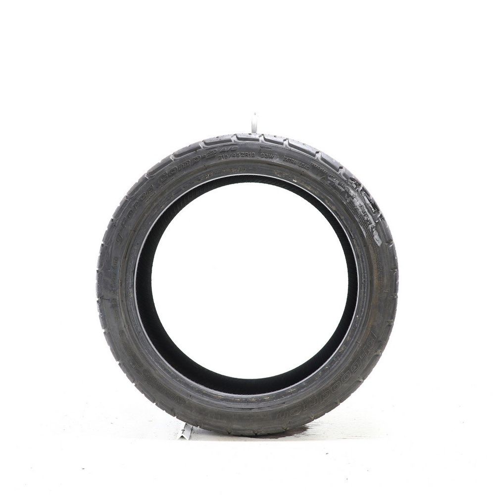 Set of (2) Used 215/45ZR18 BFGoodrich g-Force Comp-2 A/S 93W - 6.5-7/32 - Image 3