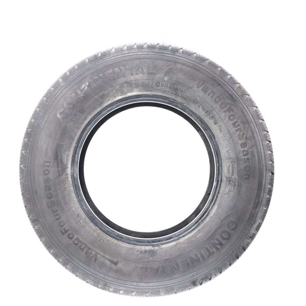 Set of (2) Used LT 215/85R16 Continental VancoFourSeason 115/112Q E - 12/32 - Image 3