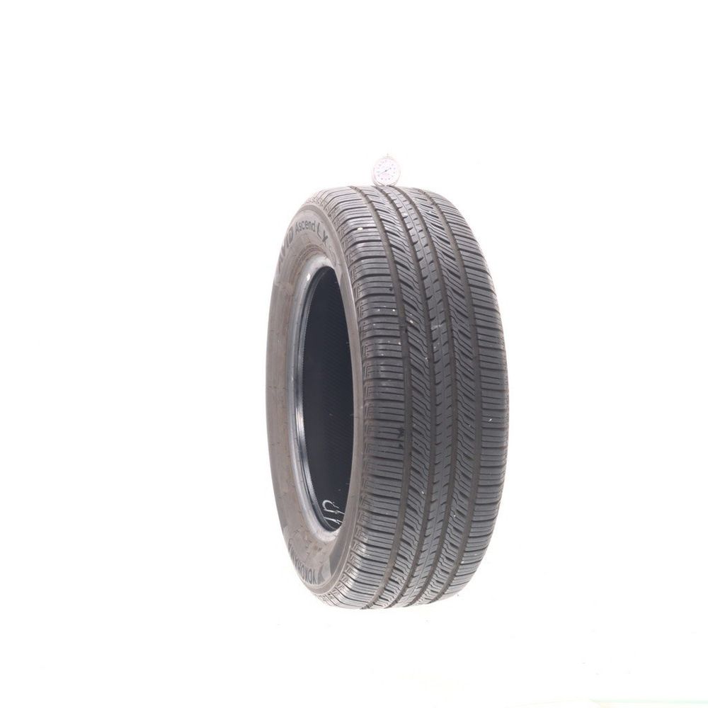 Set of (2) Used 225/60R17 Yokohama Avid Ascend LX 99H - 9/32 - Image 1
