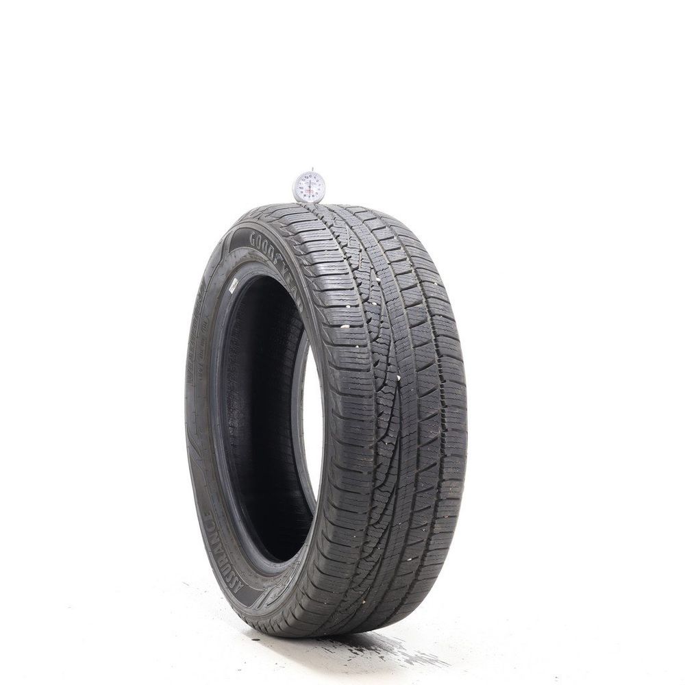 Set of (4) Used 215/55R17 Goodyear Assurance WeatherReady 94V - 7-7.5/32 - Image 1