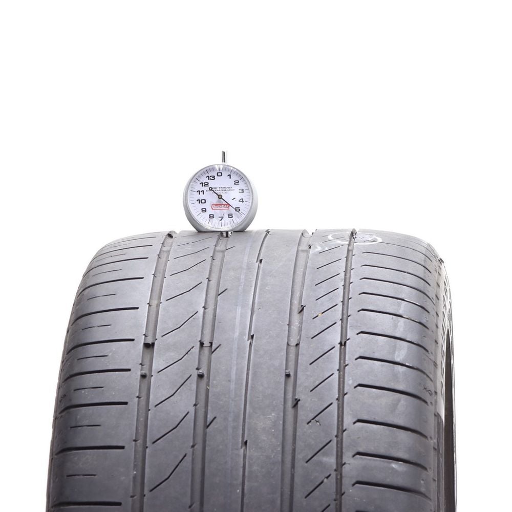 Set of (2) Used 255/40R18 Continental ContiSportContact 5 SSR 95Y - 5-6.5/32 - Image 2