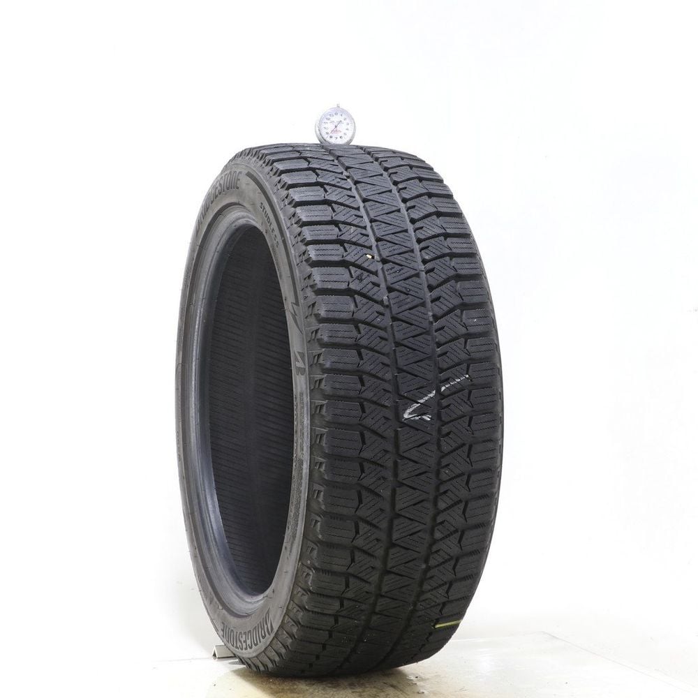 Set of (4) Used 235/45R18 Bridgestone Blizzak WS90 Studless 94H - 8.5-10/32 - Image 1
