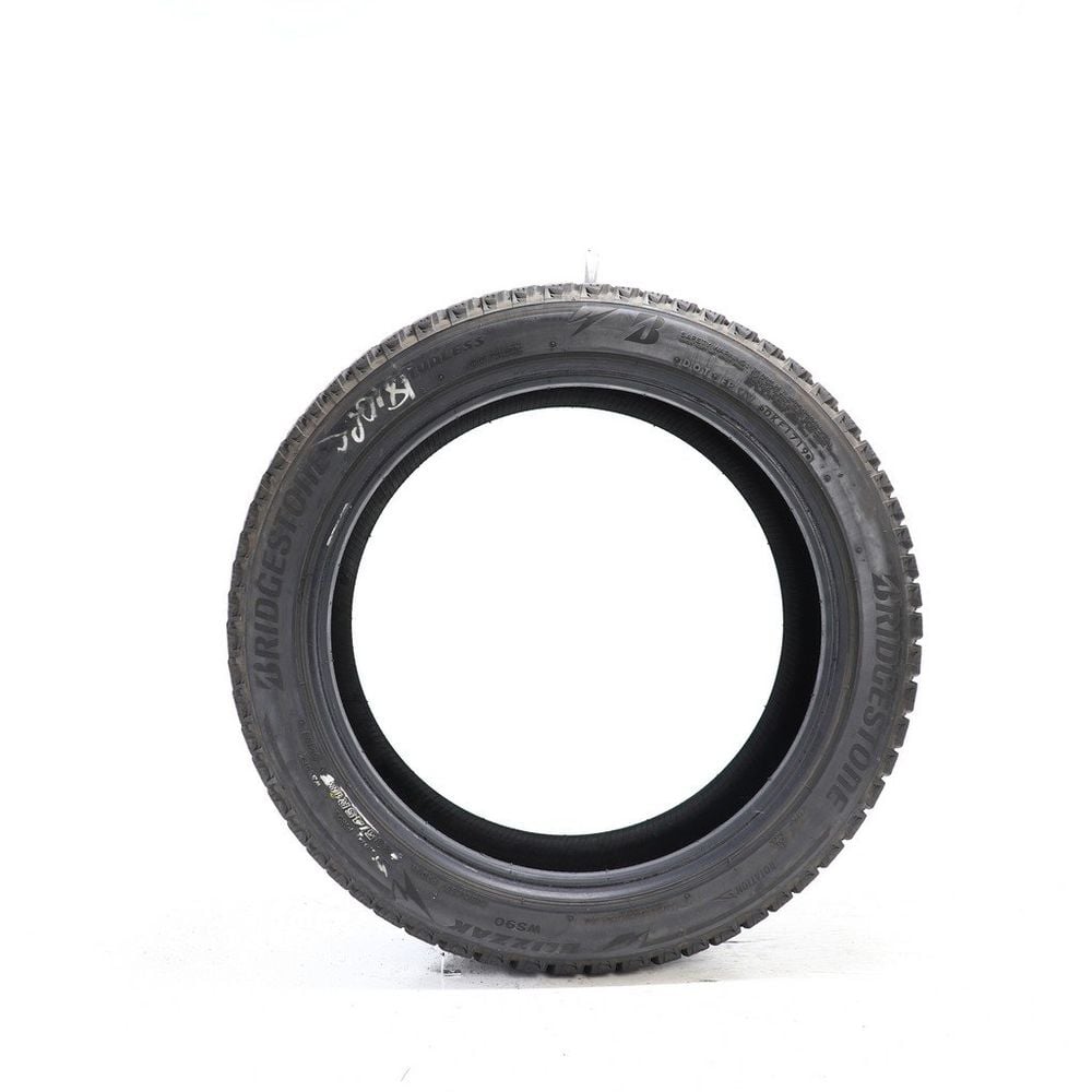 Set of (4) Used 235/45R18 Bridgestone Blizzak WS90 Studless 94H - 8.5-10/32 - Image 6