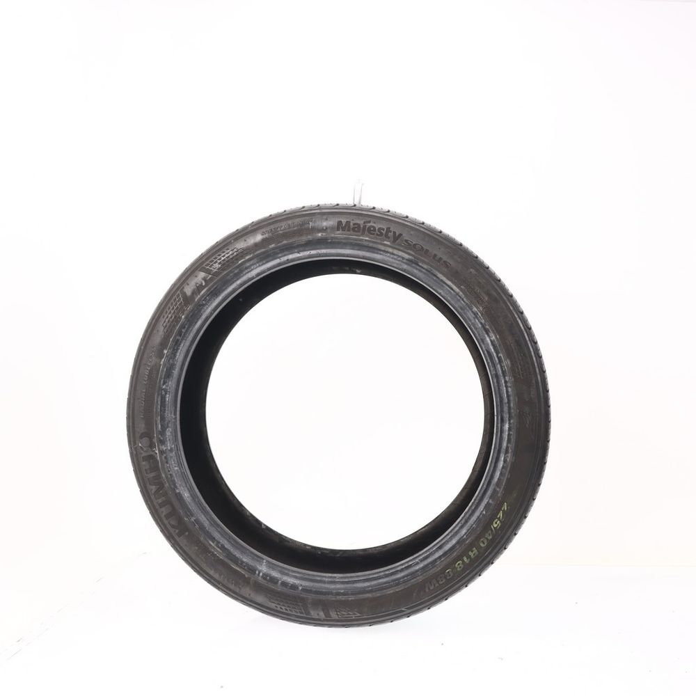 Set of (2) Used 225/40R18 Kumho Majesty Solus KU50 88W - 6.5-7/32 - Image 3