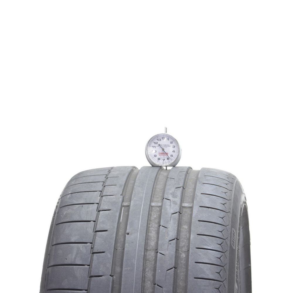 Set of (2) Used 245/35R19 Continental SportContact 6 R02 93Y - 5.5-6.5/32 - Image 2