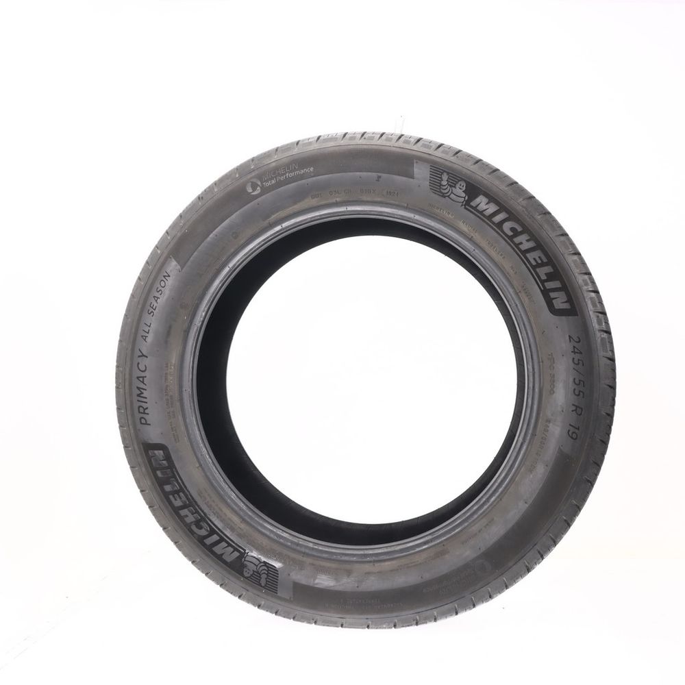 Set of (2) Used 245/55R19 Michelin Primacy All Season 103H - 9.5-10/32 - Image 3