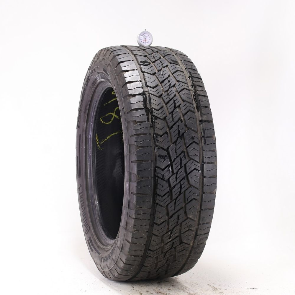 Used 255/55R19 Continental TerrainContact AT 111V - 6.5/32 - Image 1