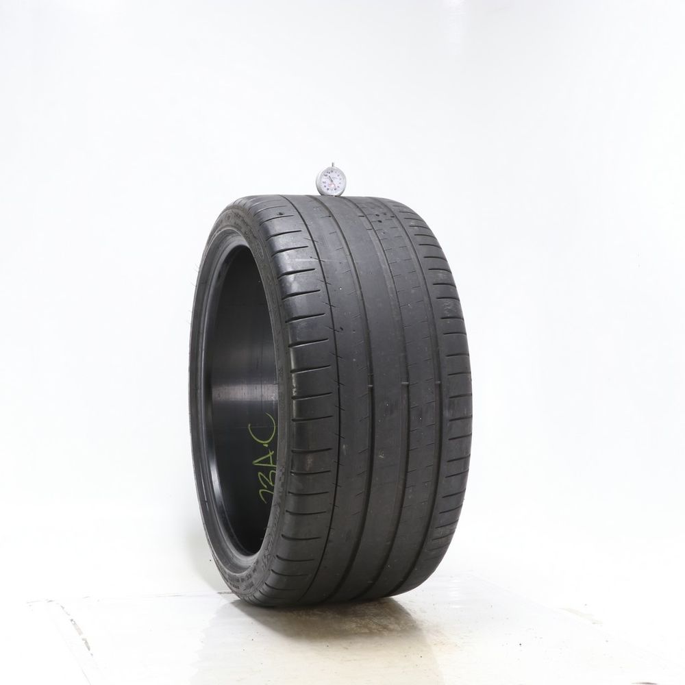 Set of (4) Used 285/30ZR20 Michelin Pilot Super Sport ZP 95Y - 5-5.5/32 - Image 4