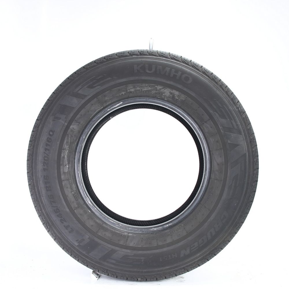 Set of (2) Used LT 245/75R16 Kumho Crugen HT51 120/116Q - 8/32 - Image 3