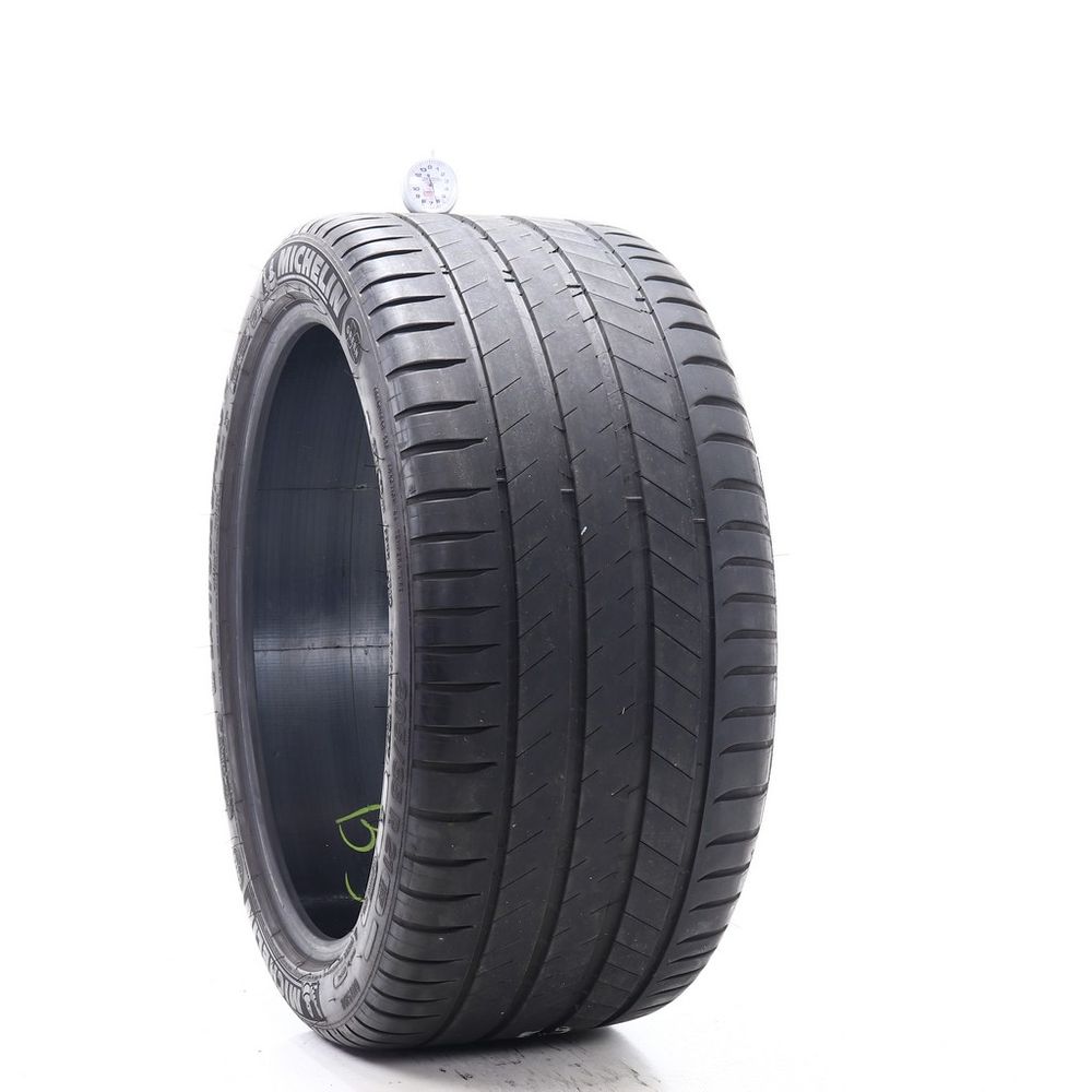 Set of (2) Used 295/35R21 Michelin Latitude Sport 3 N2 103Y - 6-7/32 - Image 1