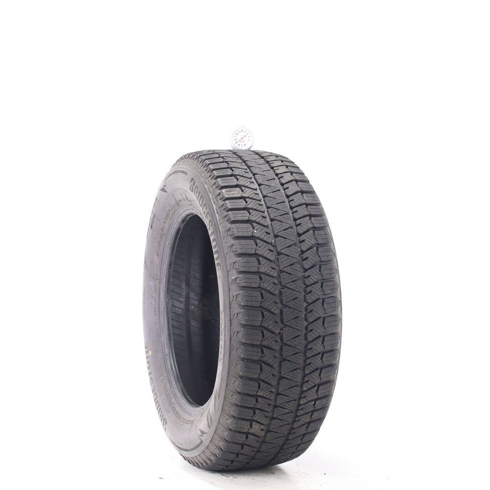 Used 225/60R16 Bridgestone Blizzak WS90 Studless 98H - 9/32 - Image 1