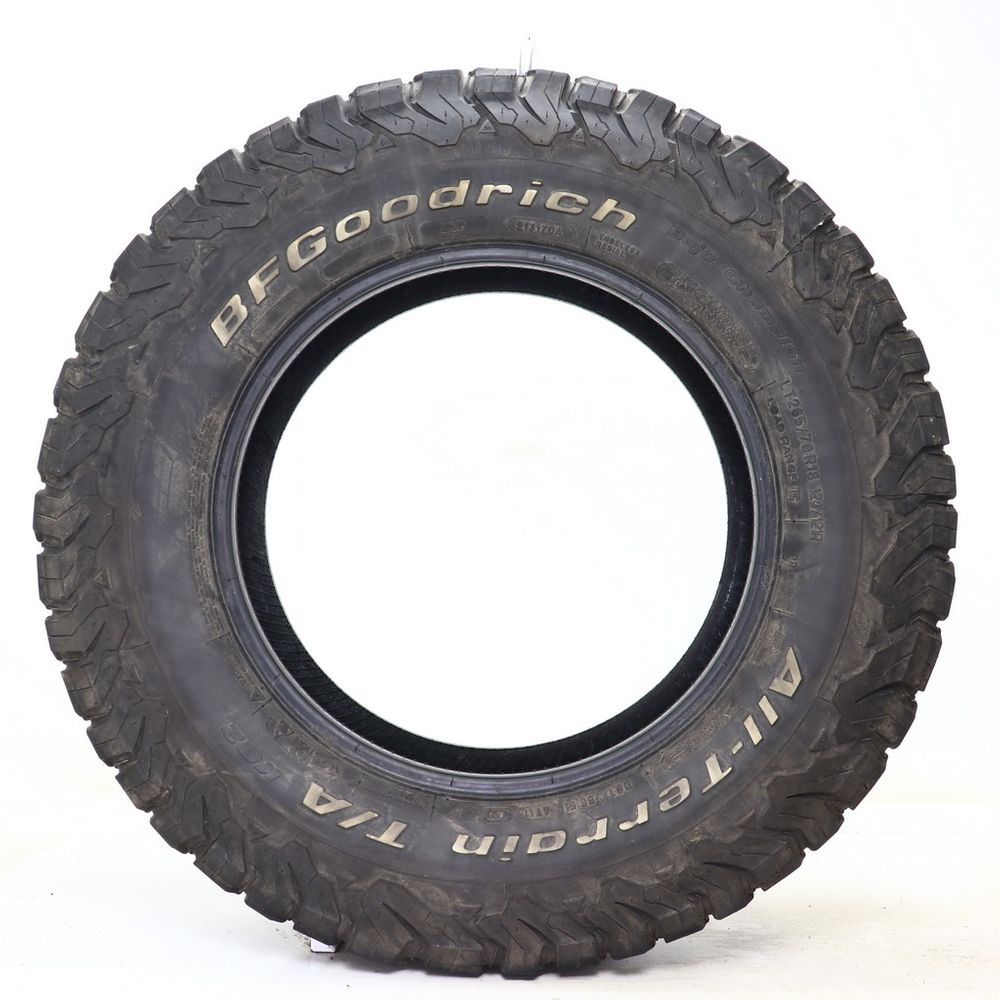Set of (2) Used LT 265/70R18 BFGoodrich All-Terrain T/A KO2 124/121R E - 6.5-7/32 - Image 6