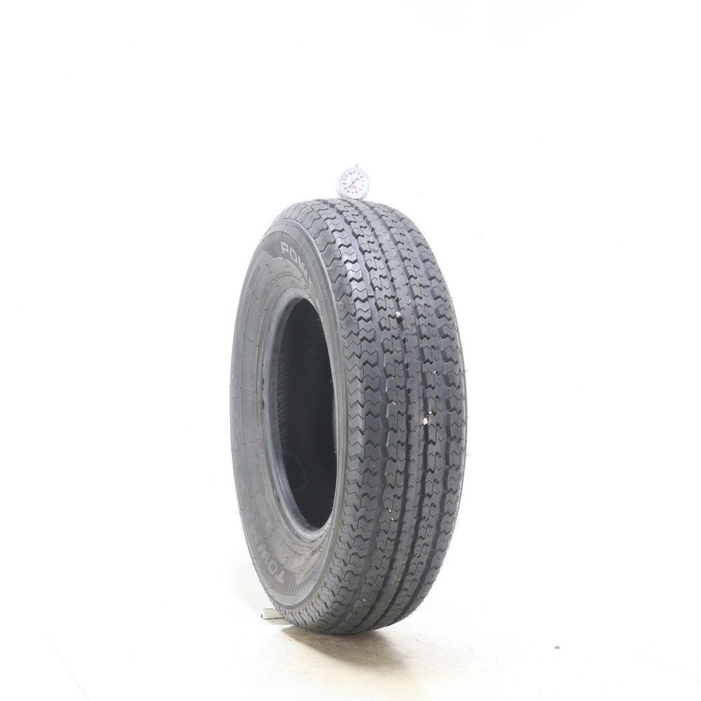 Set of (2) Used ST 205/75R14 Power King Towmax STR II 105/101L D - 8.5-9/32 - Image 1