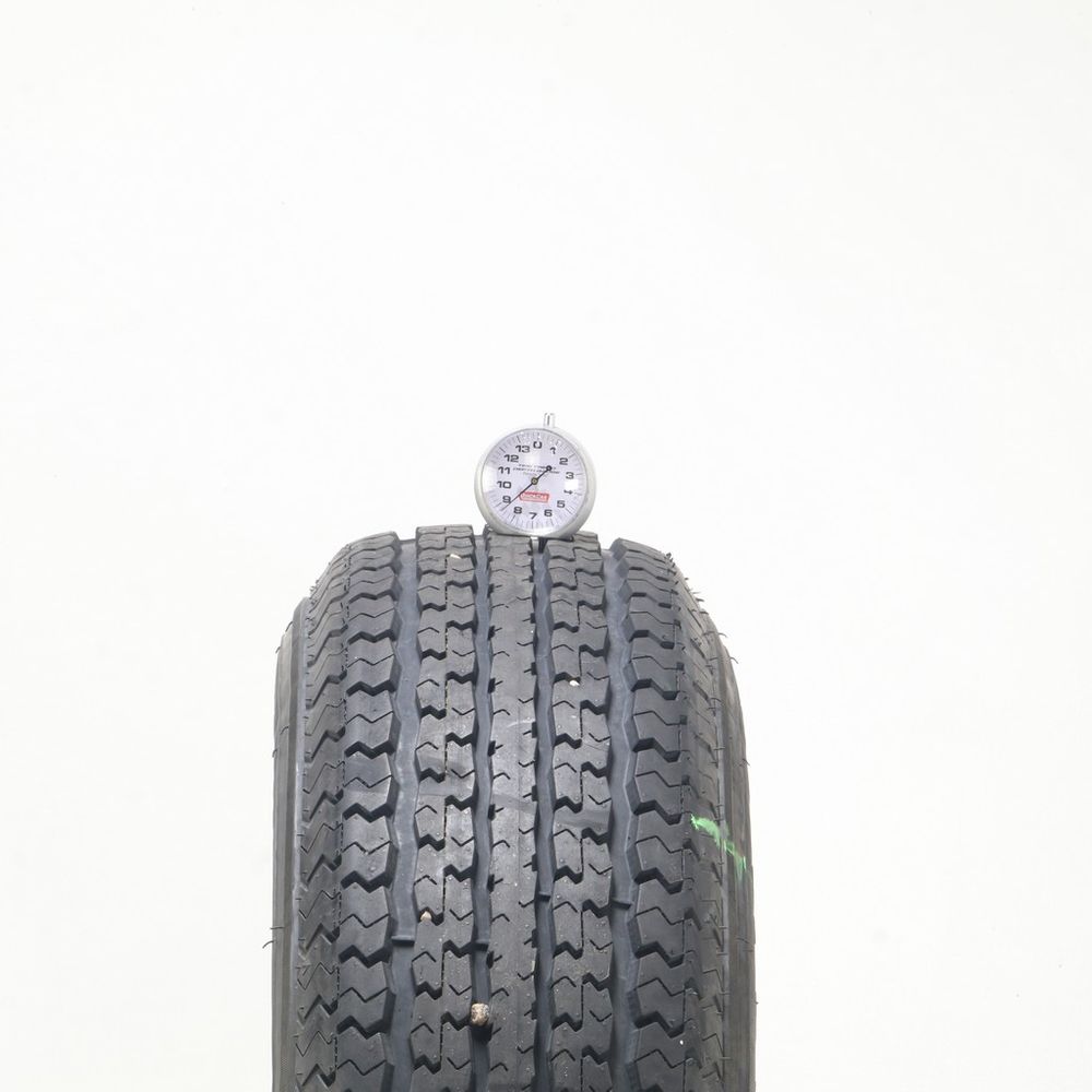 Set of (2) Used ST 205/75R14 Power King Towmax STR II 105/101L D - 8.5-9/32 - Image 2