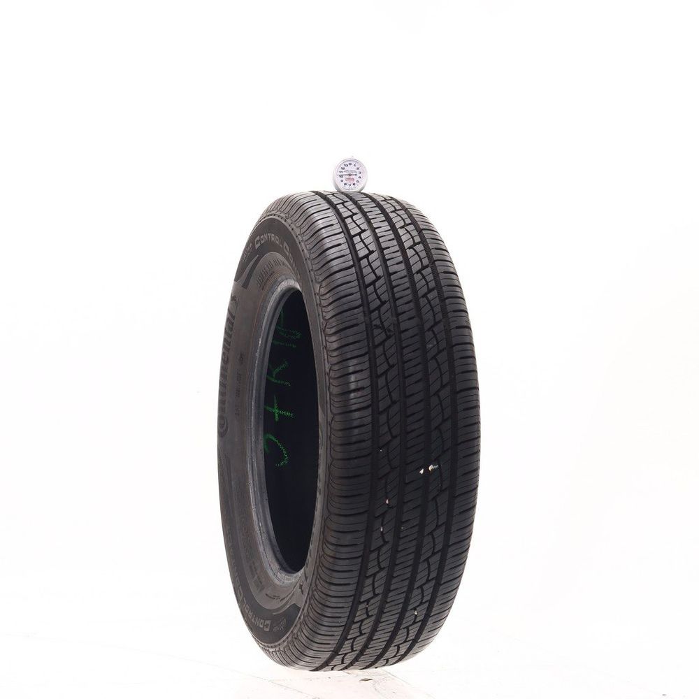Set of (2) Used 215/65R16 Continental ControlContact Tour A/S Plus 98H - 9-10/32 - Image 1