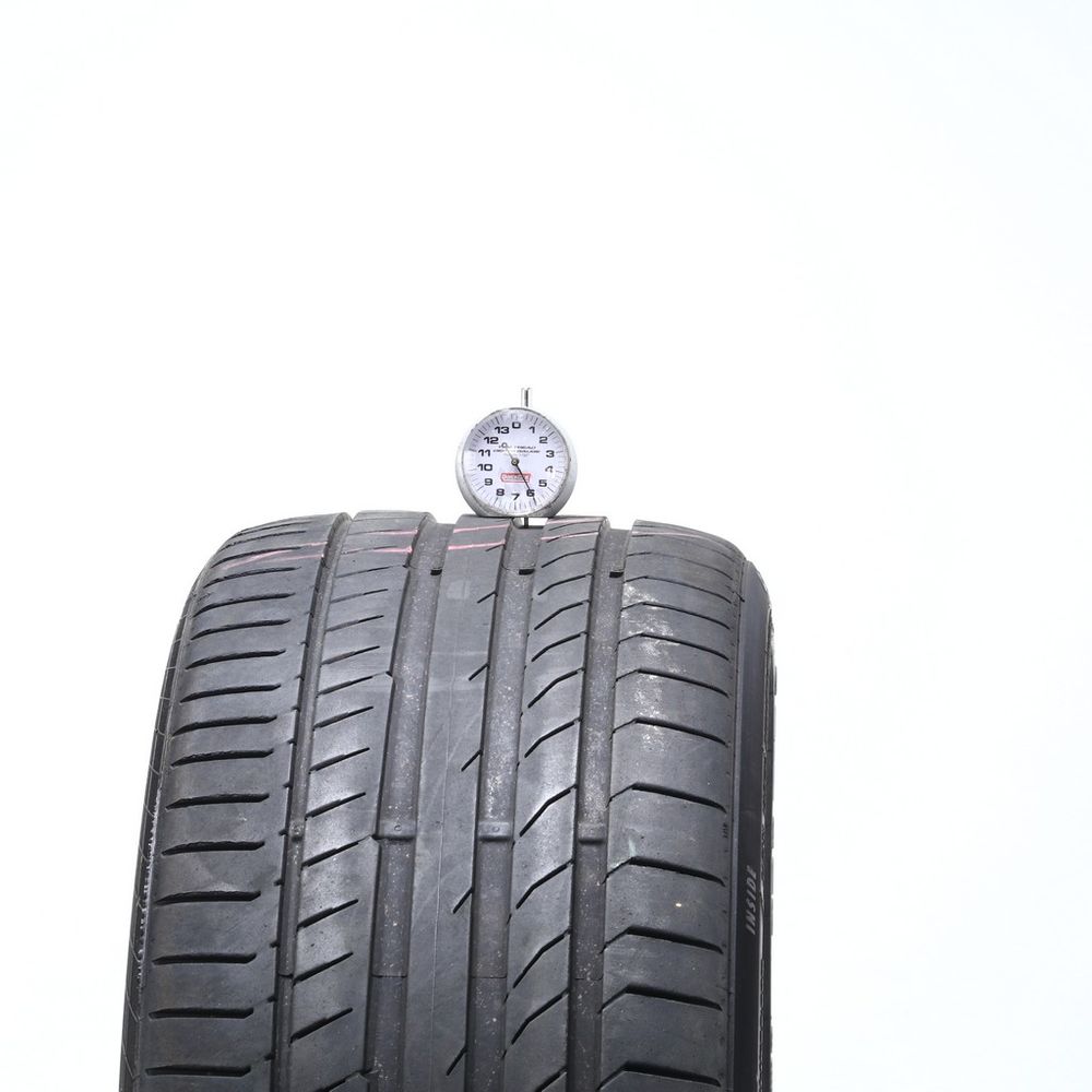 Set of (2) Used 245/35ZR21 Continental ContiSportContact 5P TO ContiSilent 96Y - 6/32 - Image 2