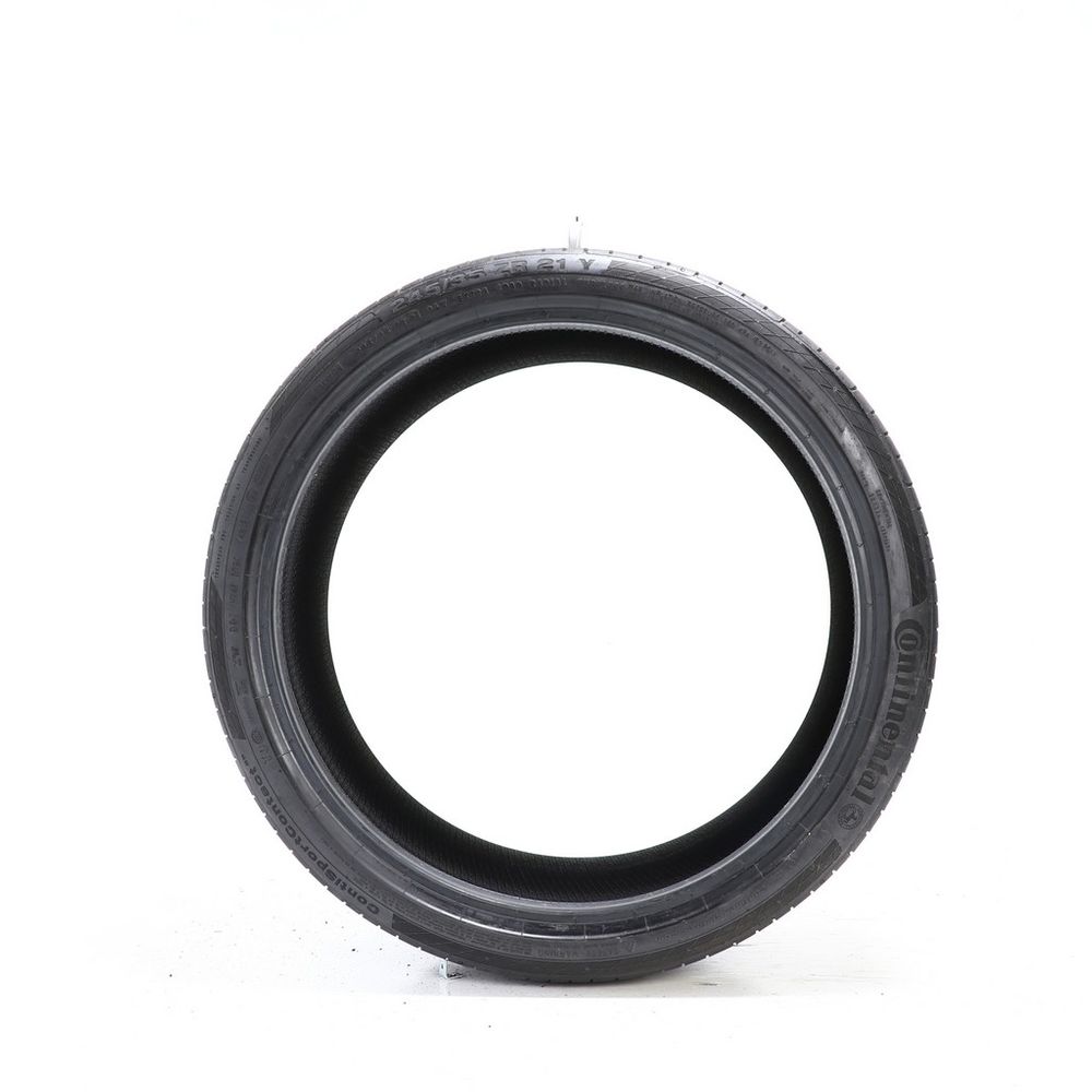 Set of (2) Used 245/35ZR21 Continental ContiSportContact 5P TO ContiSilent 96Y - 6/32 - Image 3