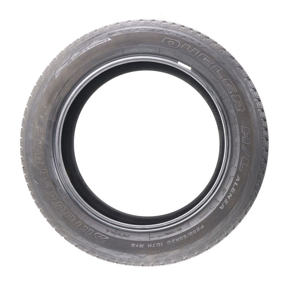 Set of (4) Used 255/55R20 Bridgestone Dueler HL Alenza 107H - 9-10.5/32 - Image 3