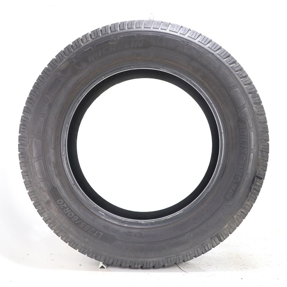 Set of (2) Used LT 285/60R20 Michelin Agilis CrossClimate  125/122R E - 8-9/32 - Image 3