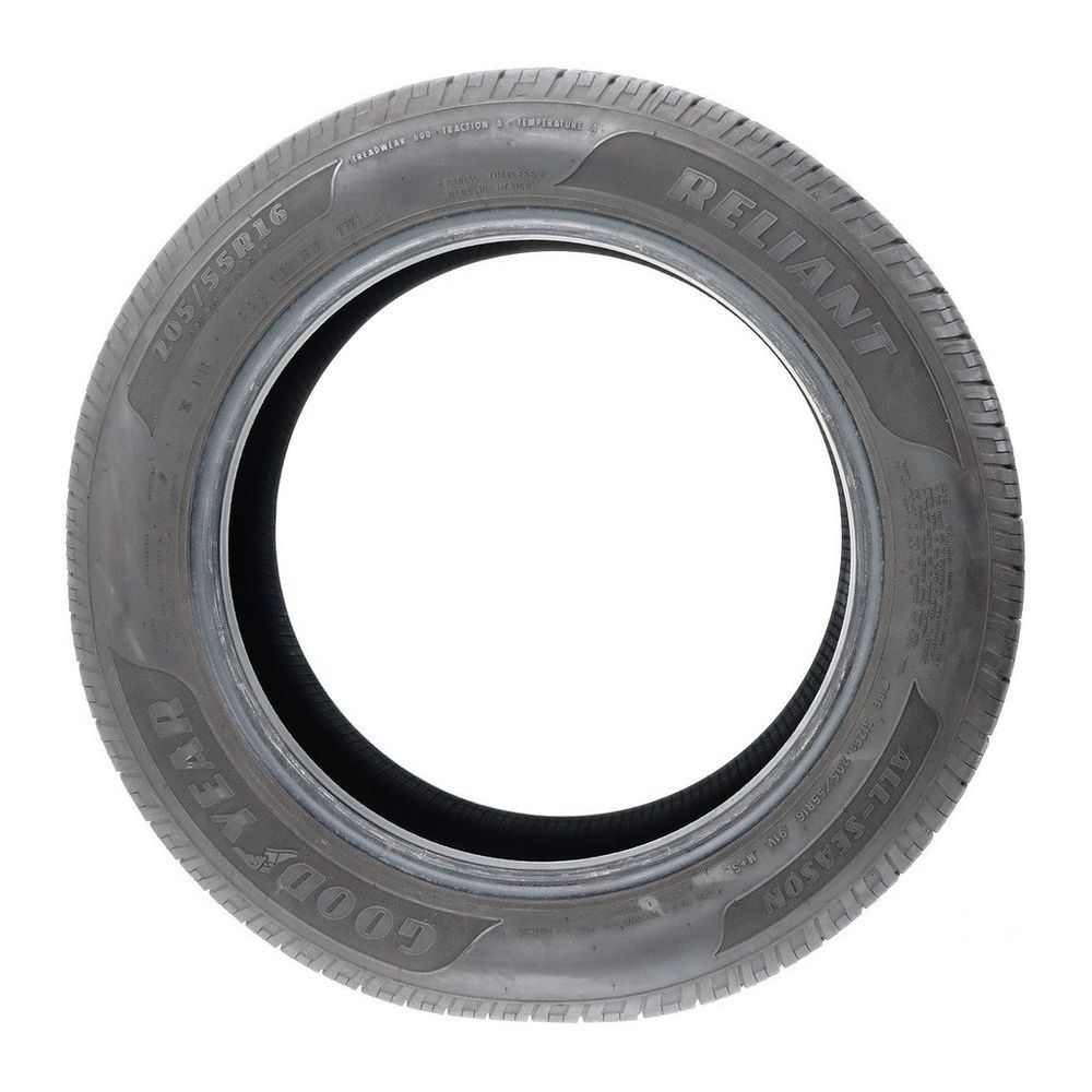 Set of (4) Used 205/55R16 Goodyear Reliant All-season 91V - 6-7/32 - Image 6