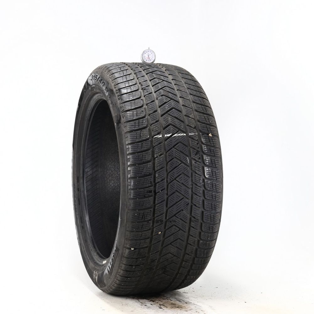 Used 315/40R21 Pirelli Scorpion Winter MO 111V - 6.5/32 - Image 1