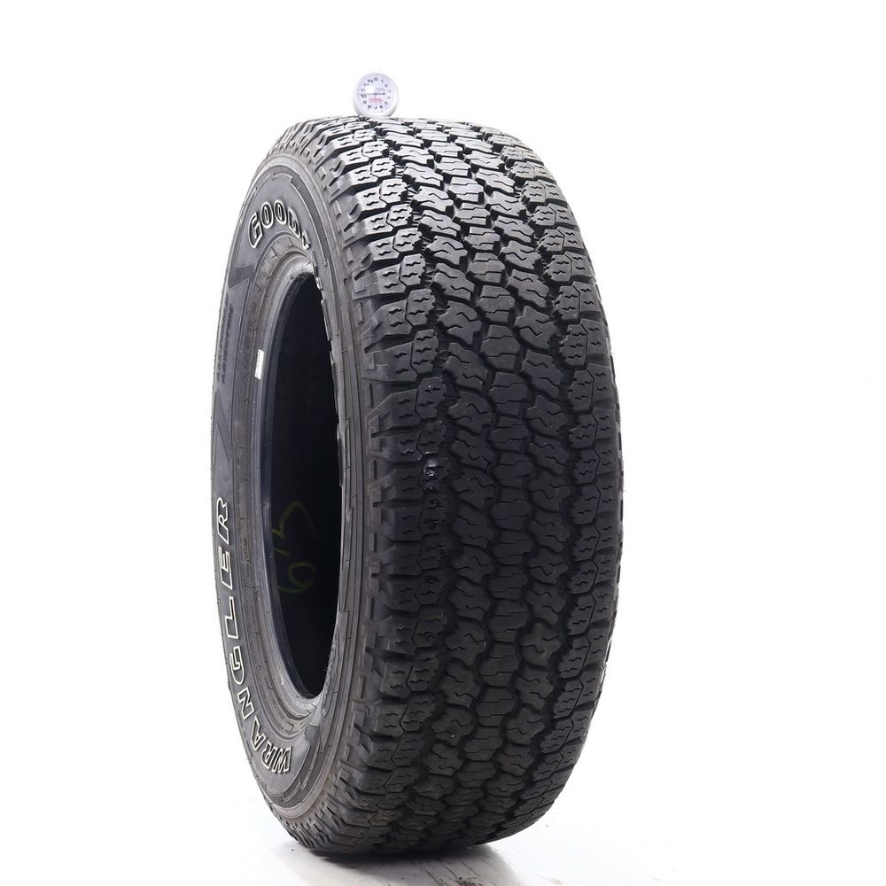 Set of (2) Used 265/65R18 Goodyear Wrangler All-Terrain Adventure Kevlar 114T - 9-10/32 - Image 4