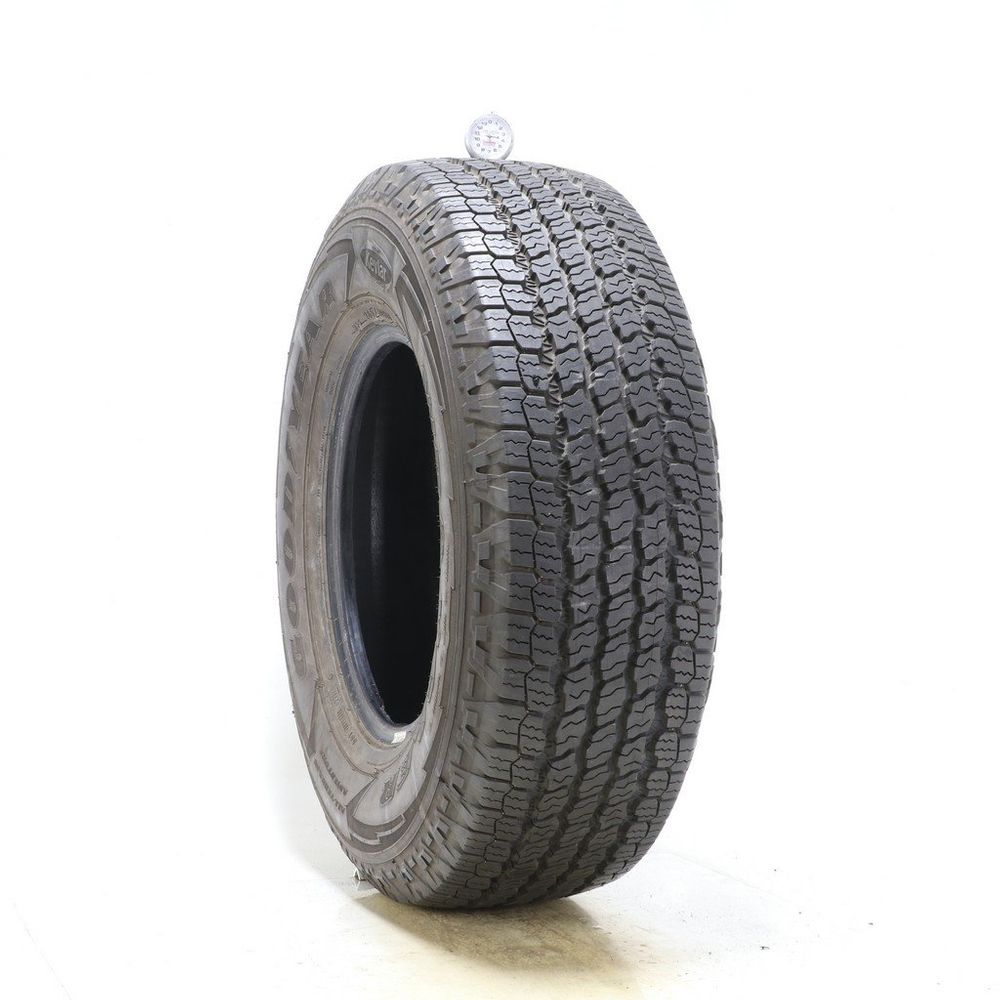 Set of (2) Used 265/70R16 Goodyear Wrangler All-Terrain Adventure Kevlar 112T - 10.5-11/32 - Image 1