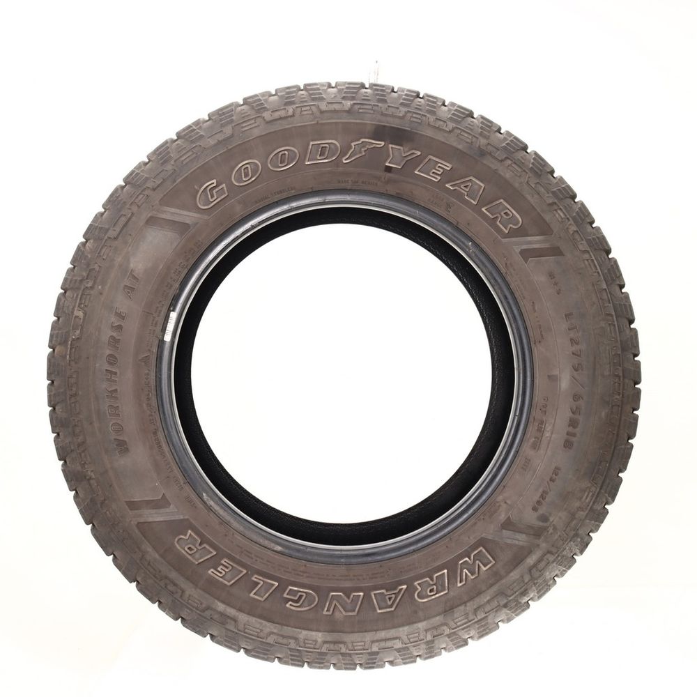 Set of (2) Used LT 275/65R18 Goodyear Wrangler Workhorse AT 123/120S E - 5-6.5/32 - Image 6
