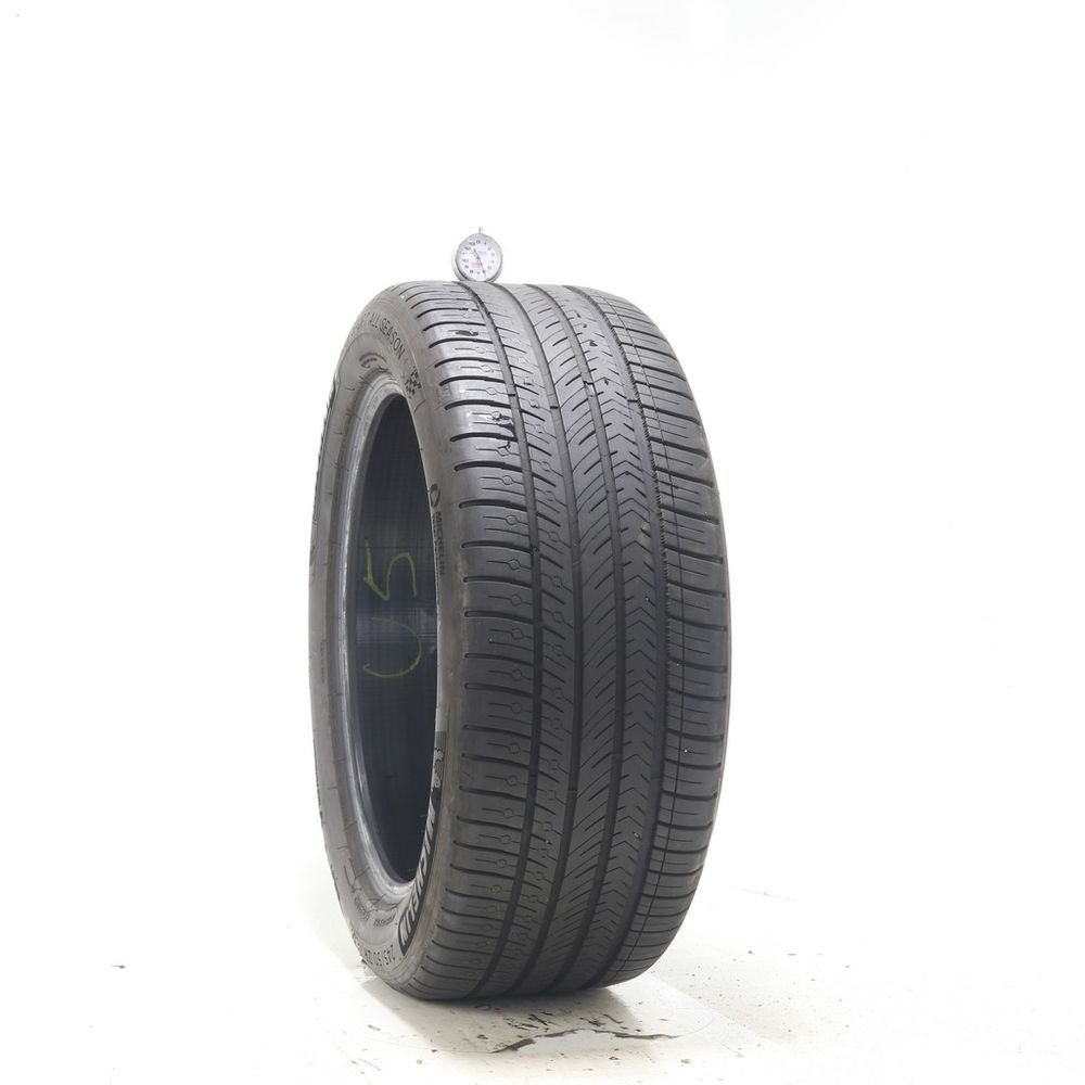 Set of (2) Used 245/50ZR19 Michelin Pilot Sport All Season 4 105Y - 6-6.5/32 - Image 1